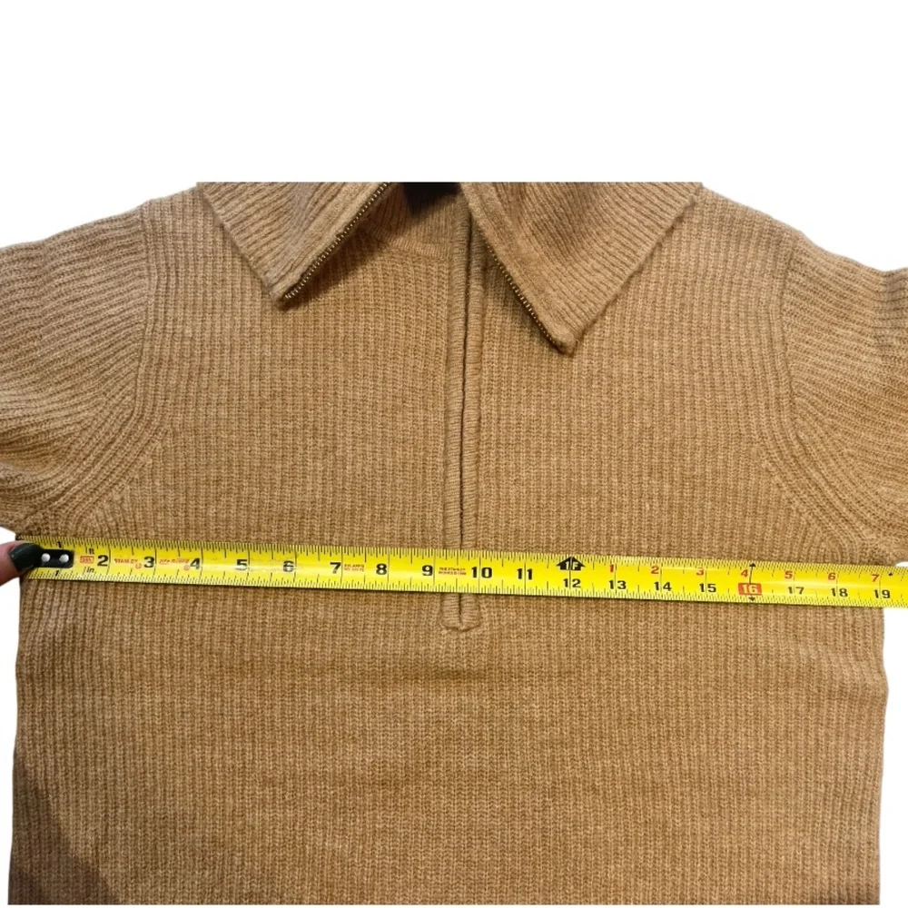 J. Crew Half-zip Stretch Sweater